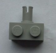LEGO 2458 jasnoszary klocek 1 x 2 z Pinem 4588