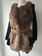 Aaiko kamizelka w kolorze camel r.S