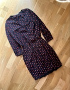 Kobieca czarna sukienka w usta Limited Edition r. M