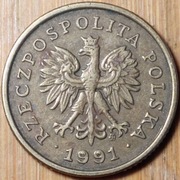 5 groszy 1991 MW (destrukt) 5 gr 1991 MW (2488)