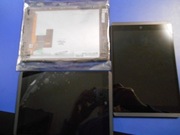 Zestaw 3 szt ekrany do tabletów, nie popękane, fabryczne folie i plomba