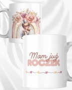 Kubek z nadrukiem, prezent dla Dziewczynki, na Roczek, na 1 Urodziny