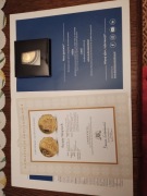Medal kolekcjonerski Św. Wojciech (pozłacany) - 2021