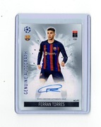 FERRAN TORRES GENUINE AUTOGRAPH MATCH ATTAX 2023