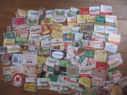 etykiety do piwa - bardzo stare 1965 -1985 Czechosłowacja 110 SZTUK+++