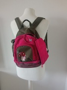 Plecak Lässig dziewczęcy z podwójnym dnem Muchomor