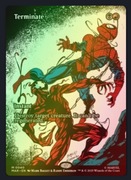 Karta MtG - Terminate (40) *FOIL* -  Marvel Universe (MAR)
