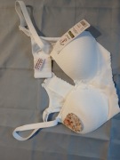 Biustonosz biały bez fiszbin Jiasifang biały 70A 34/75