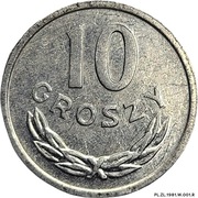 10 groszy 1981, Polska