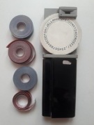 stara wytłaczarka etykiet PREDOM-METRON typ 1701 + zestaw taśm PRL