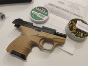 Pistolet hukowy Stalker M906 Piaskowy