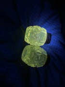 przyprawniki do sóli pieprzu szkło nie-uranowe i srebro STERLING SILVER