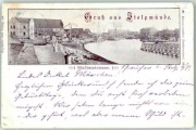 USTKA Stolpmunde, port hafen Hafenstrasse 1898