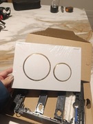 Geberit Sigma przycisk spłukujący do WC biały-złoty