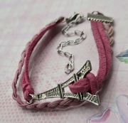 Wieża Eiffla rzemyków bransoletka bransoleta Fashion Jewelry Modna