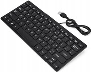 Mini Klawiatura USB Membranowa Kompaktowa Slim Niski Profil