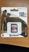 Karta SDXC V90 128GB Kingston Canvas React Plus