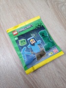 LEGO Minecraft minifigurki min232 Hero + min012 Creeper