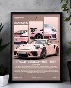 Plakat A3 Porsche 911 GT3 RS