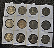 Zestaw monet Królowie i Władcy Polski - komplet