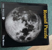 Round puzzle księżyc 