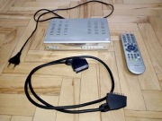 Tuner satelitarny Opticum 4100C | Pilot + Kabel SCART (Euro) | Sprawny