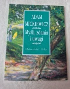 Adam Mickiewicz - Myśli, zdania i uwagi.