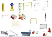 Bariery,słupki urządzenia BRD