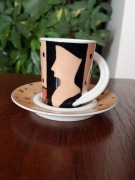 Para dla pary, 2 filiżanki do espresso Rosenthal Cupola nr 25 Marzahn