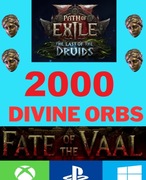 2000 DIVINE ORBÓW POE 2 THE LAST OF THE DRUIDS NOWA LIGA FATE OF THE VAAL
