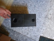 4xOSADNIK RYNNOWY Czyszczak Rynny STUDZIENKA Rewizja 110 mm DOLNY Wpust 