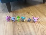 littlest pet shop 6 sztuk 