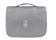 Kosmetyczka podróżna składana szara unisex