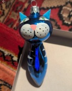 Bombki prl kotek nowy w stylu retro vintage