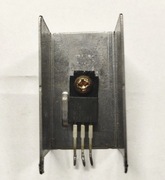 Radiator TO220 + LM317T, Stabilizator.