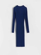 Sukienka MIDI kolor niebieski Nowa M