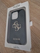 Oryginalne Etui GUESS 4G do Iphone 14 Pro szary