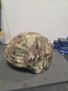 Hełm asg z zapięciem.