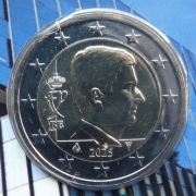 BELGIA 2025 2 EURO OBIEGOWE UNC !!!!!RAR!!!!!