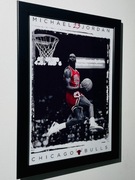 Plakat w ramce Michael Jordan NBA koszykówka prezent