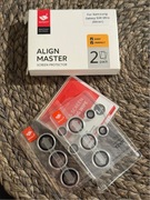 Osłona obiektywu Bersem do Samsung Galaxy S24 Ultra Silver 2 szt