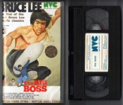 Wielki szef - The big boss - 1971 Bruce Lee - Kung Fu - kaseta wideo VHS