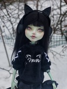 monster high lalka frankie g1 ooak custom repaint