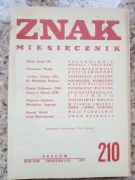 Znak miesięcznik nr 210 (12/1971) Celibat; Karol Ludwik Koniński