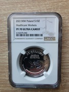 10 zł Dziękujemy służbie zdrowia COVID-19 NGC PF 70