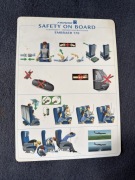 Safety Card / Karty Instrukcja Bezpieczeństwa FINNAIR EMBRAER 170