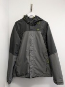 Kurtka turystyczna męska Quechua MH100 wodoodporna xl