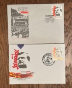 WYDANIE WSPÓLNE WAŁĘSA FDC POLSKA I MACEDONIA