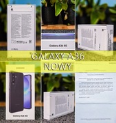 Galaxy A36 5G- NOWY [!] gwarancja 24 m-ce - POLSKA DYSTRYBUCJA