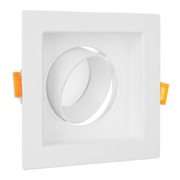 OPRAWA HALOGENOWA SUFITOWA BIAŁA ALUMINIUM LED